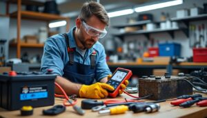 découvrez comment diagnostiquer rapidement une panne de batterie avec nos conseils pratiques. apprenez à utiliser un testeur de batterie et à identifier les problèmes courants pour maintenir votre véhicule en parfait état. ne laissez pas une batterie défaillante vous ralentir !