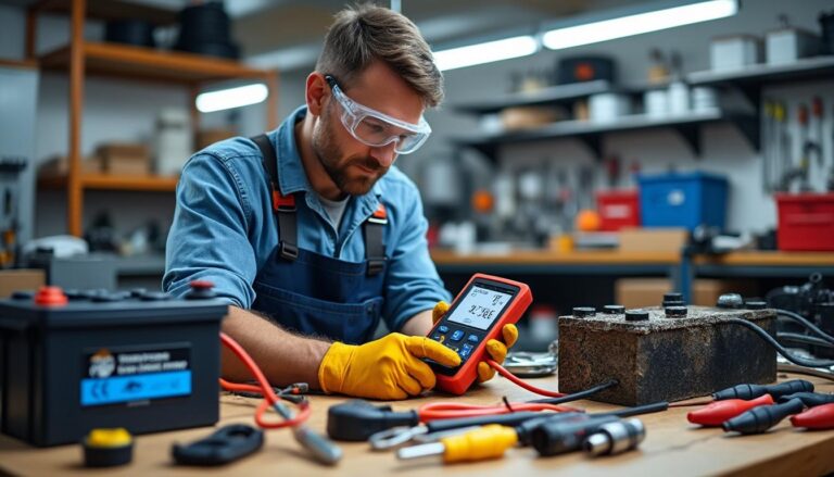 découvrez comment diagnostiquer rapidement une panne de batterie avec nos conseils pratiques. apprenez à utiliser un testeur de batterie et à identifier les problèmes courants pour maintenir votre véhicule en parfait état. ne laissez pas une batterie défaillante vous ralentir !